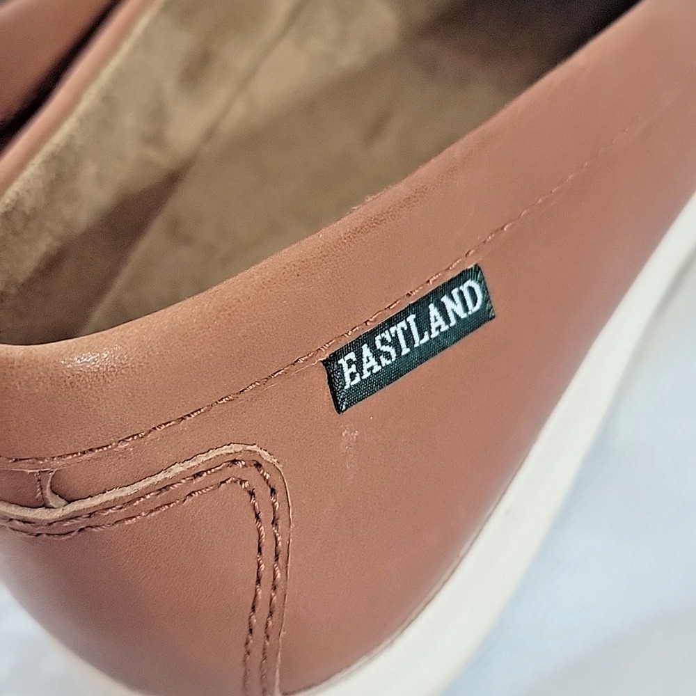 Eastland Baldwin Women's Leather Loafers Size 8 Brown - Picture 9 of 11